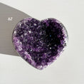 Load image into Gallery viewer, Druzy Amethyst Heart from Brazil
