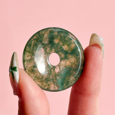 Moss Agate Donut