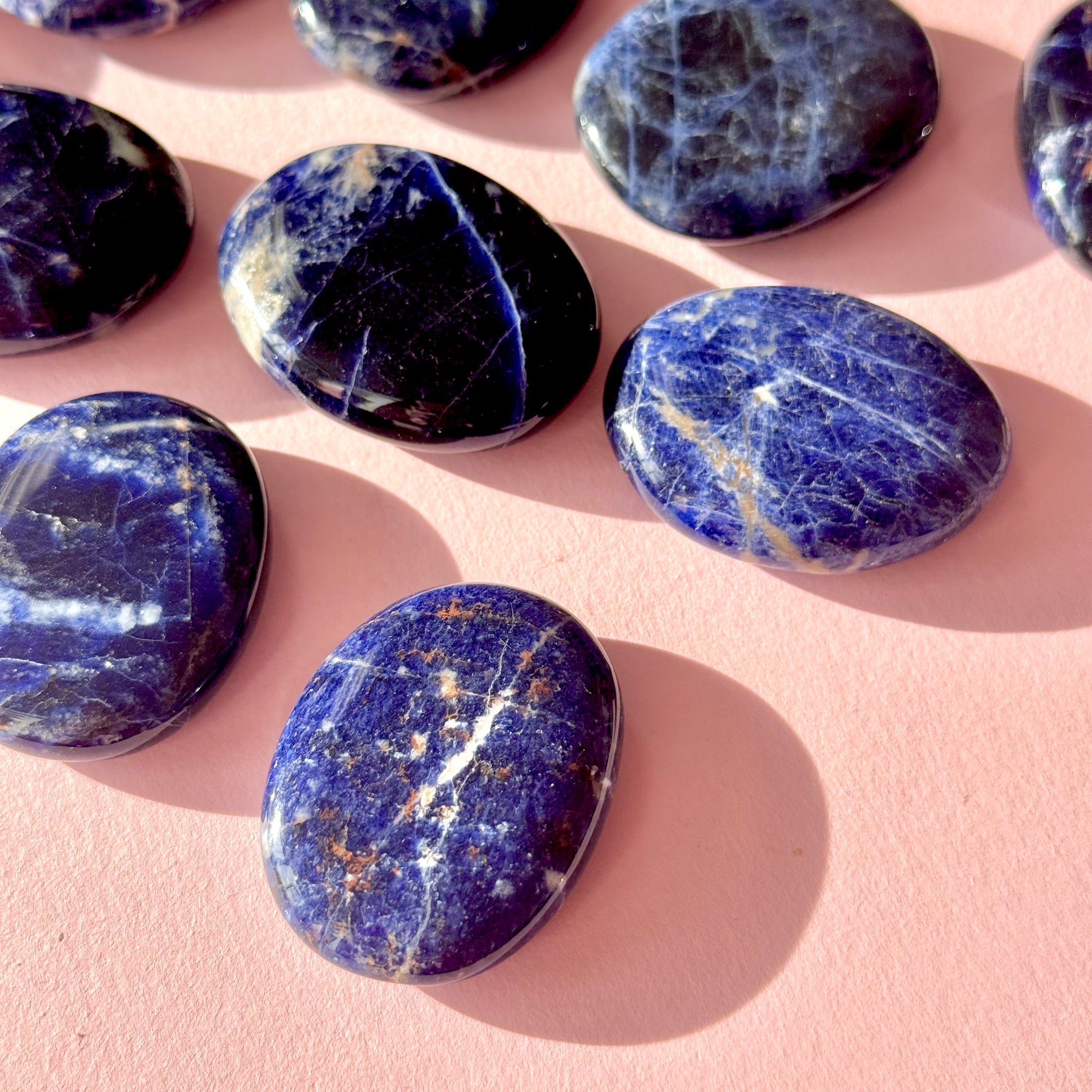 Sodalite Flat Stone