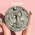 Load image into Gallery viewer, Silver Sheen Obsidian Zodiac Symbol

