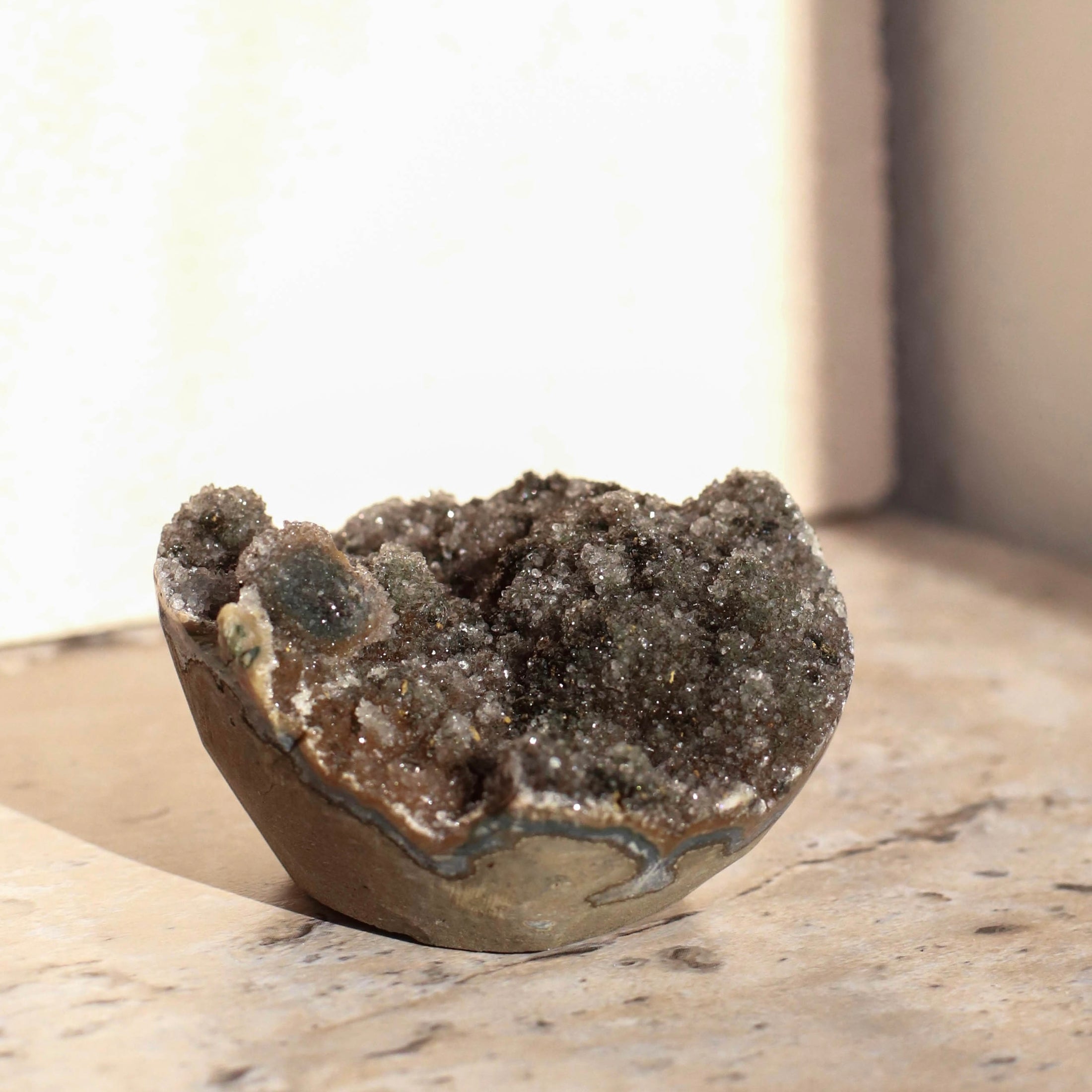 Druzy Amethyst Cupcake