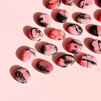 Rhodonite Mini Flat Tumble