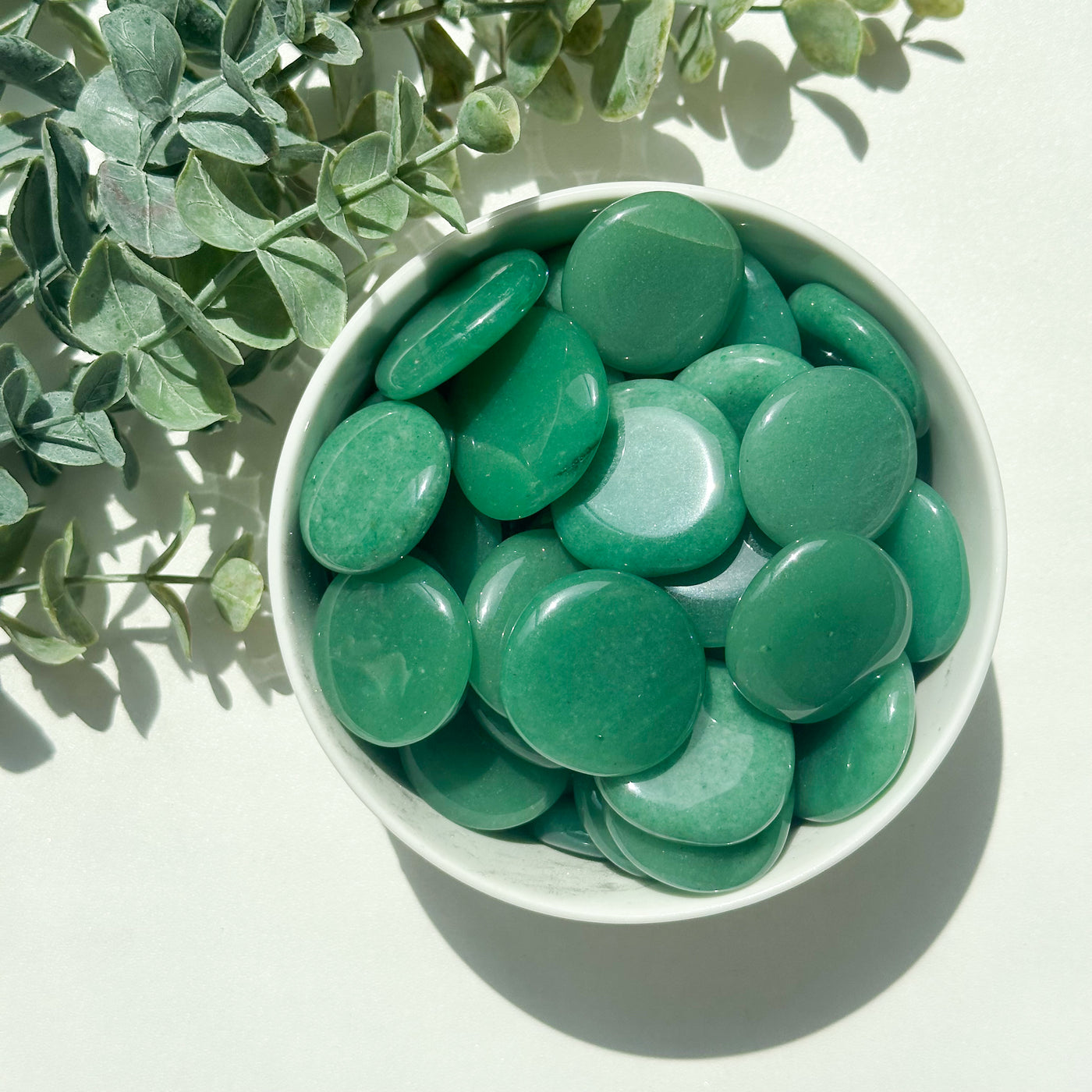Green Aventurine Mini Flat Stone
