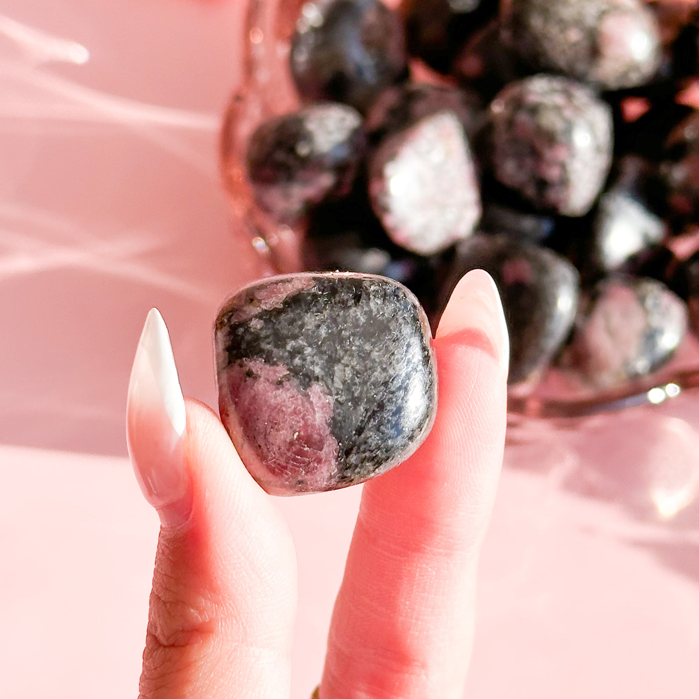 Ruby Schist Tumble