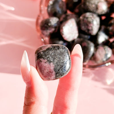 Ruby Schist Tumble