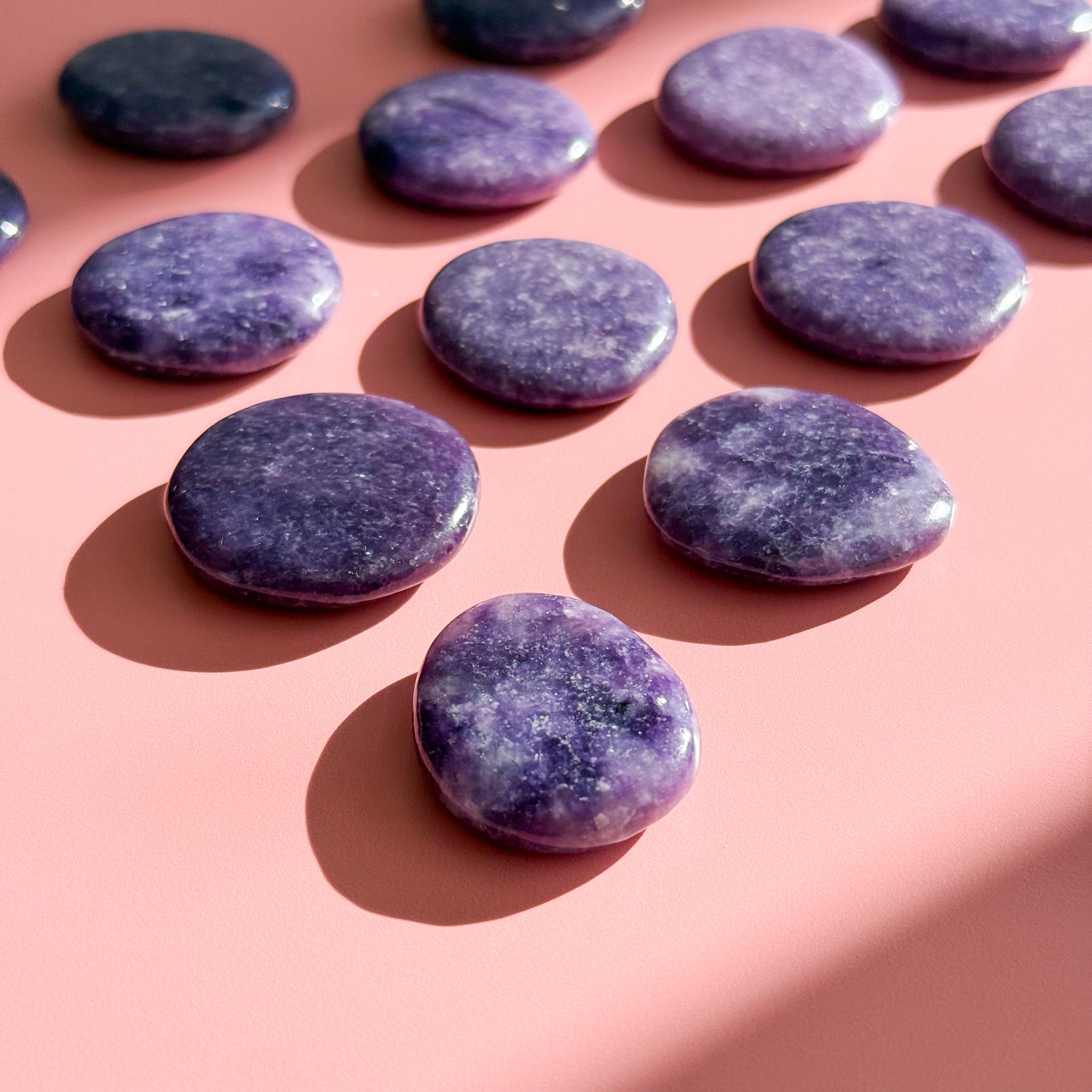 Lepidolite Small Flat Stone