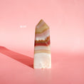 Load image into Gallery viewer, Watermelon Calcite Tower
