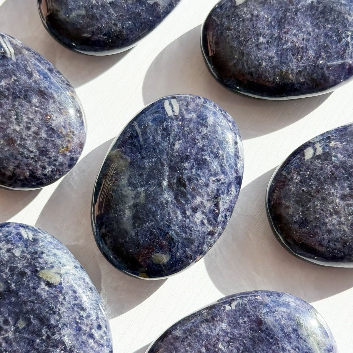 Iolite Palmstone