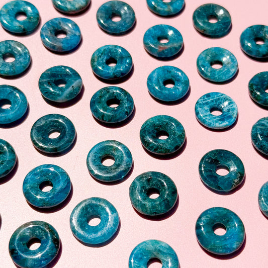 Blue Apatite Mini Donut
