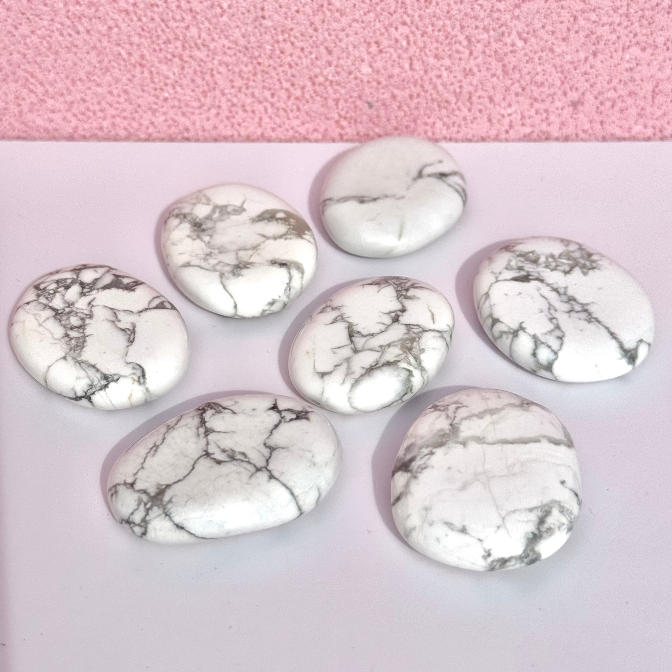 Howlite Flat Stone