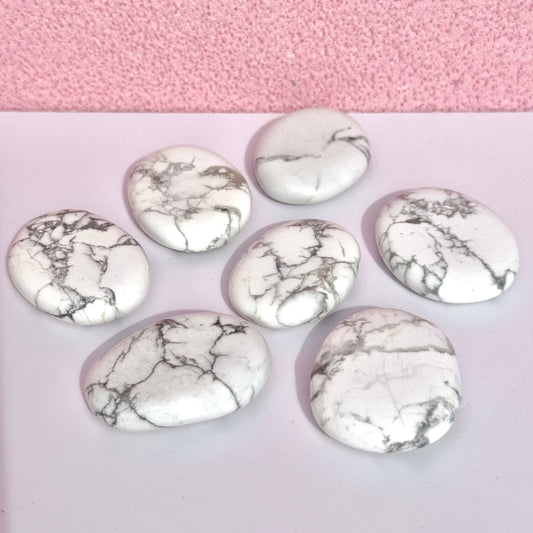 Howlite Flat Stone