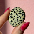 Load image into Gallery viewer, Dalmatian Jasper Mini Flat Stone
