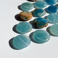 Load image into Gallery viewer, Blue Onyx Mini Flat Tumble
