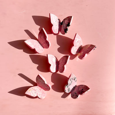 Rhodonite from Peru Butterfly