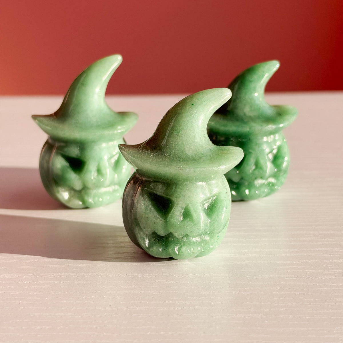 Green Aventurine Pumpkin