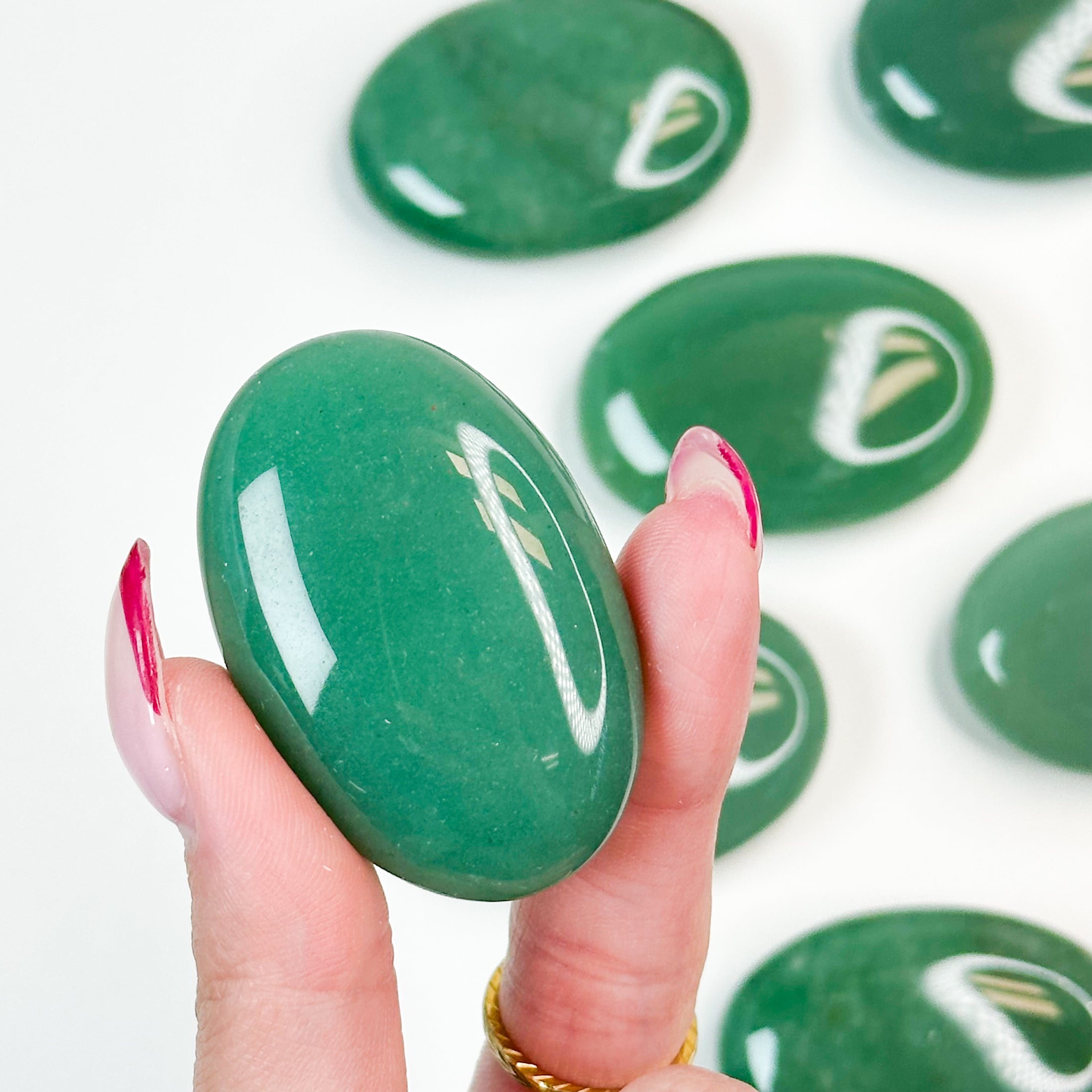 Green Aventurine Small Palmstone