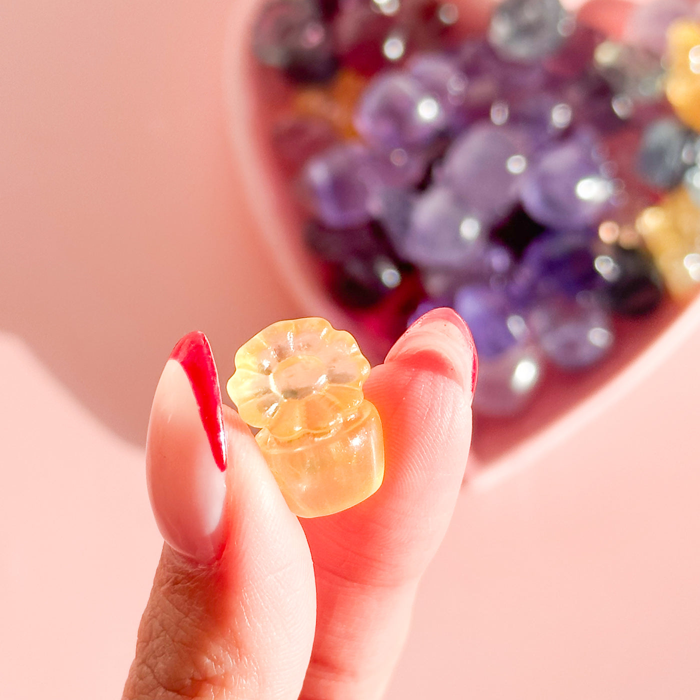 Fluorite Potted Flower