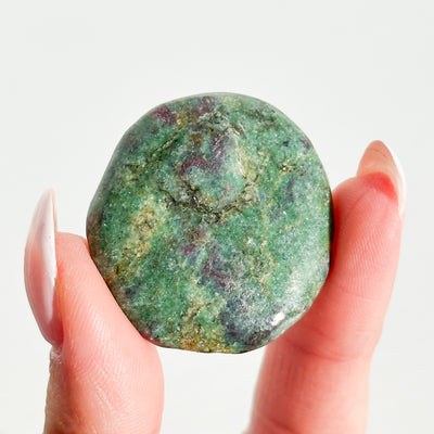 Ruby Fuchsite Mini Flat Stone