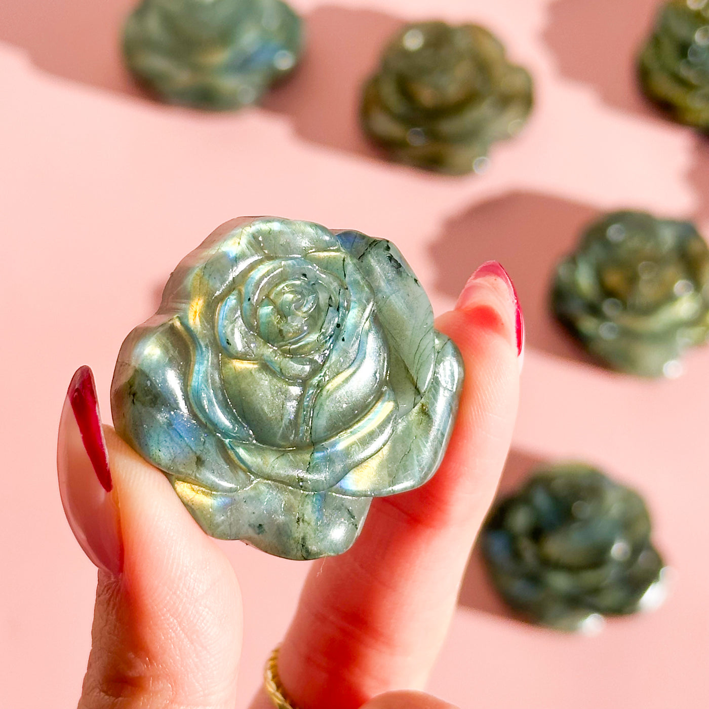 Labradorite Rose