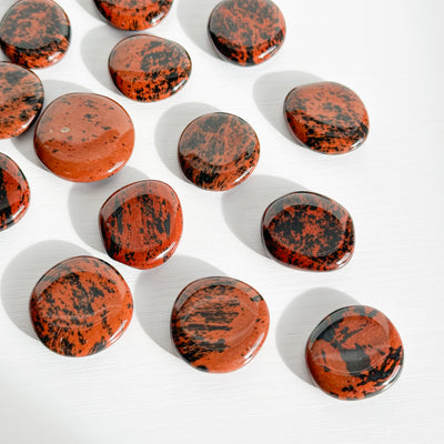 Mahogany Obsidian Mini Flat Stone
