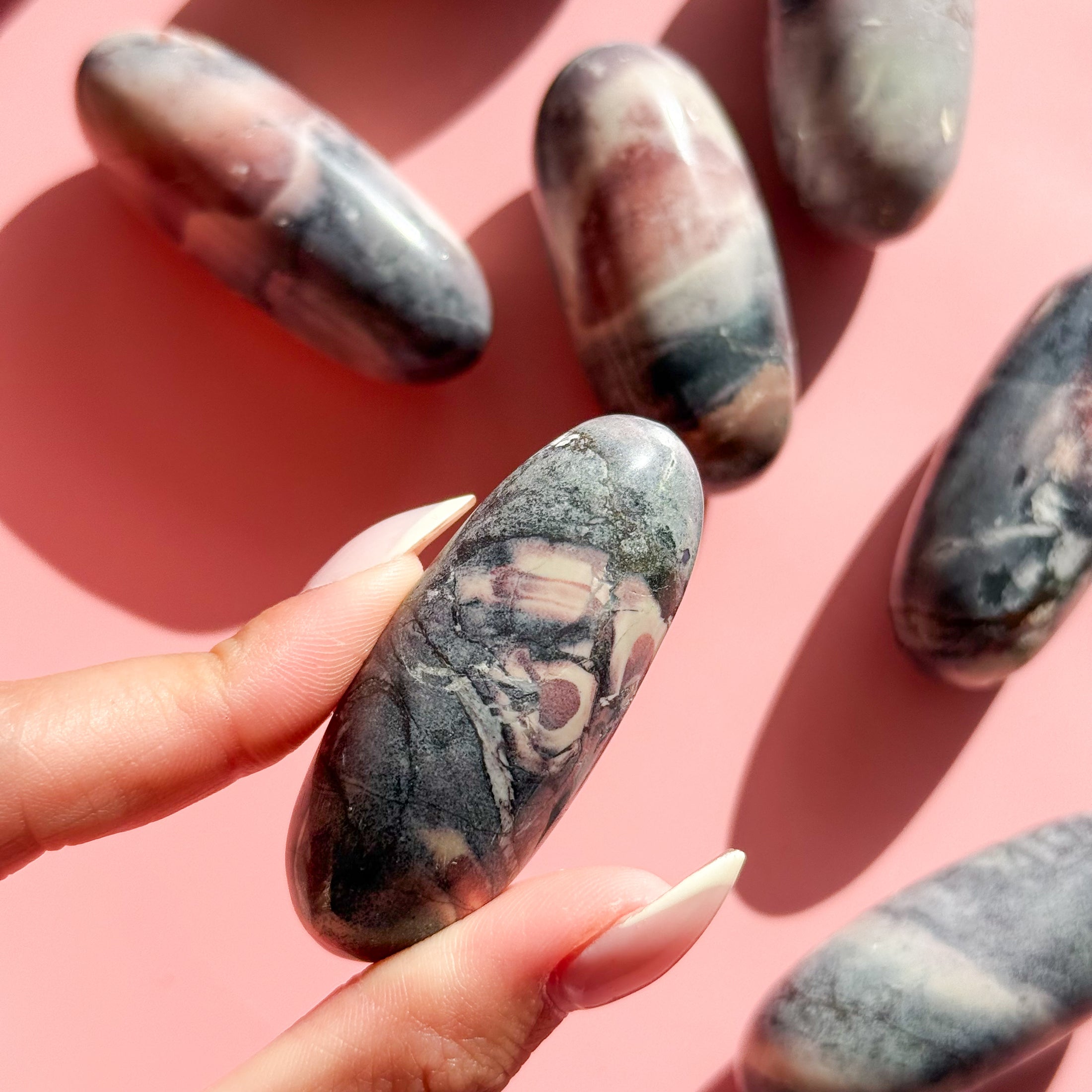 Porcelain Jasper Lingam