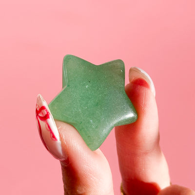 Green Aventurine Star