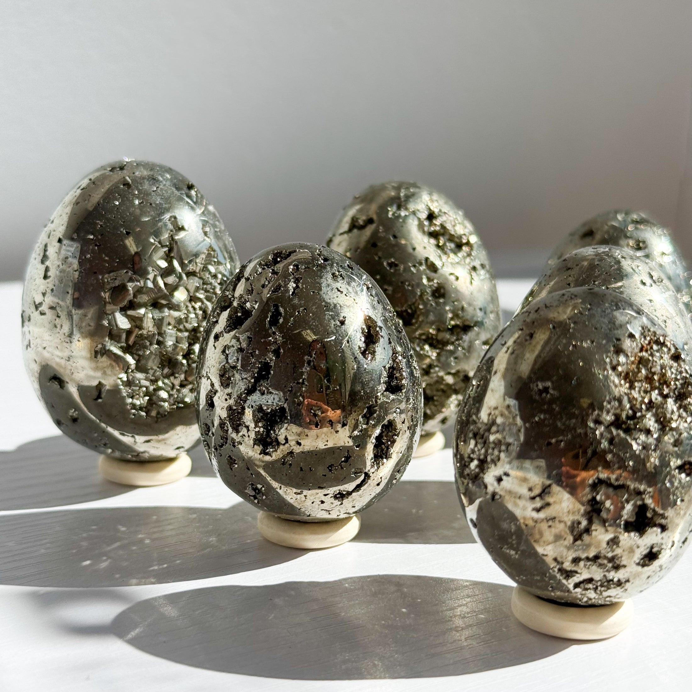 Pyrite Egg