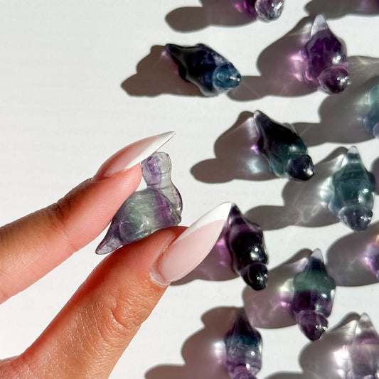 Fluorite Mini Dinosaur