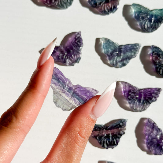 Fluorite Mini Butterfly