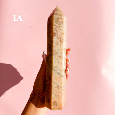 Peach Moonstone Tower (low flash)