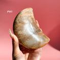 Load image into Gallery viewer, Peach Moonstone Moon
