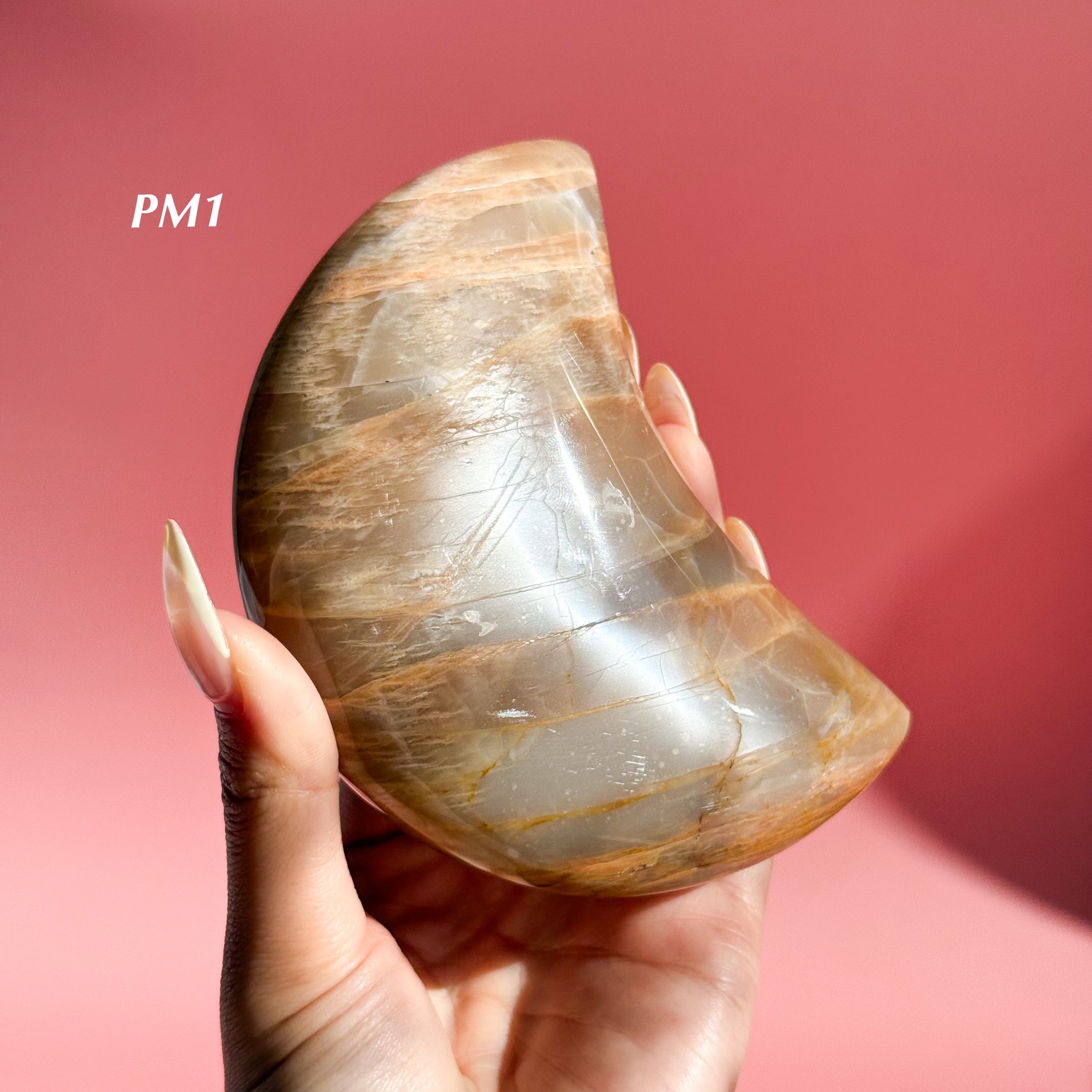 Peach Moonstone Moon