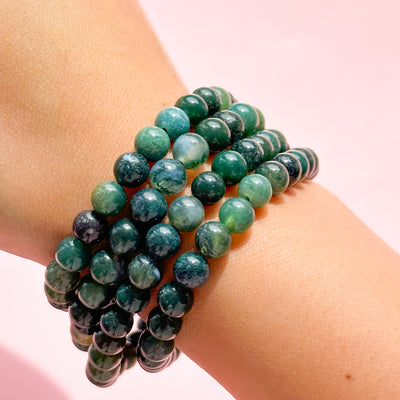 Moss Agate Bracelet