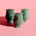 Load image into Gallery viewer, Green Aventurine Owl
