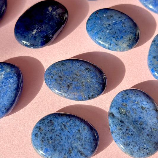 Dumortierite Flat Stone