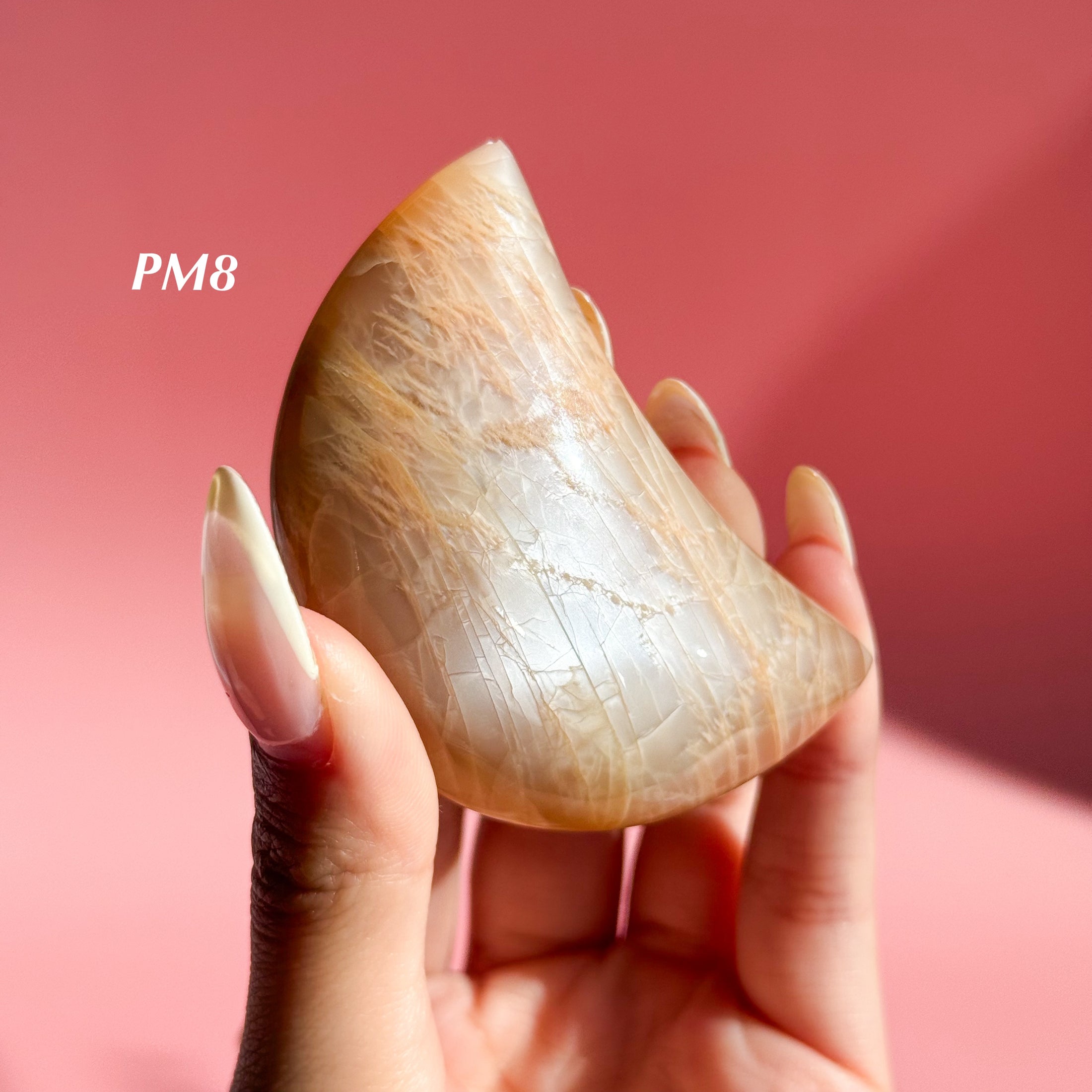Peach Moonstone Moon