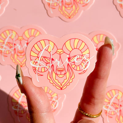 Aries Sticker