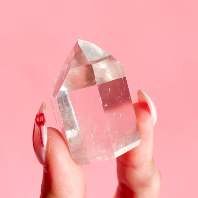 Clear Quartz Tower - SMALL