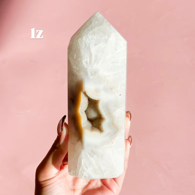 Agate Geode Tower
