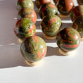 Load image into Gallery viewer, Unakite Sphere
