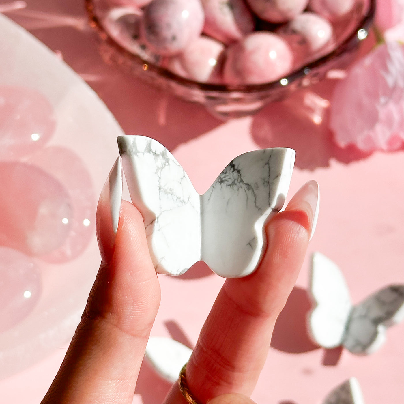Howlite Mini Butterfly