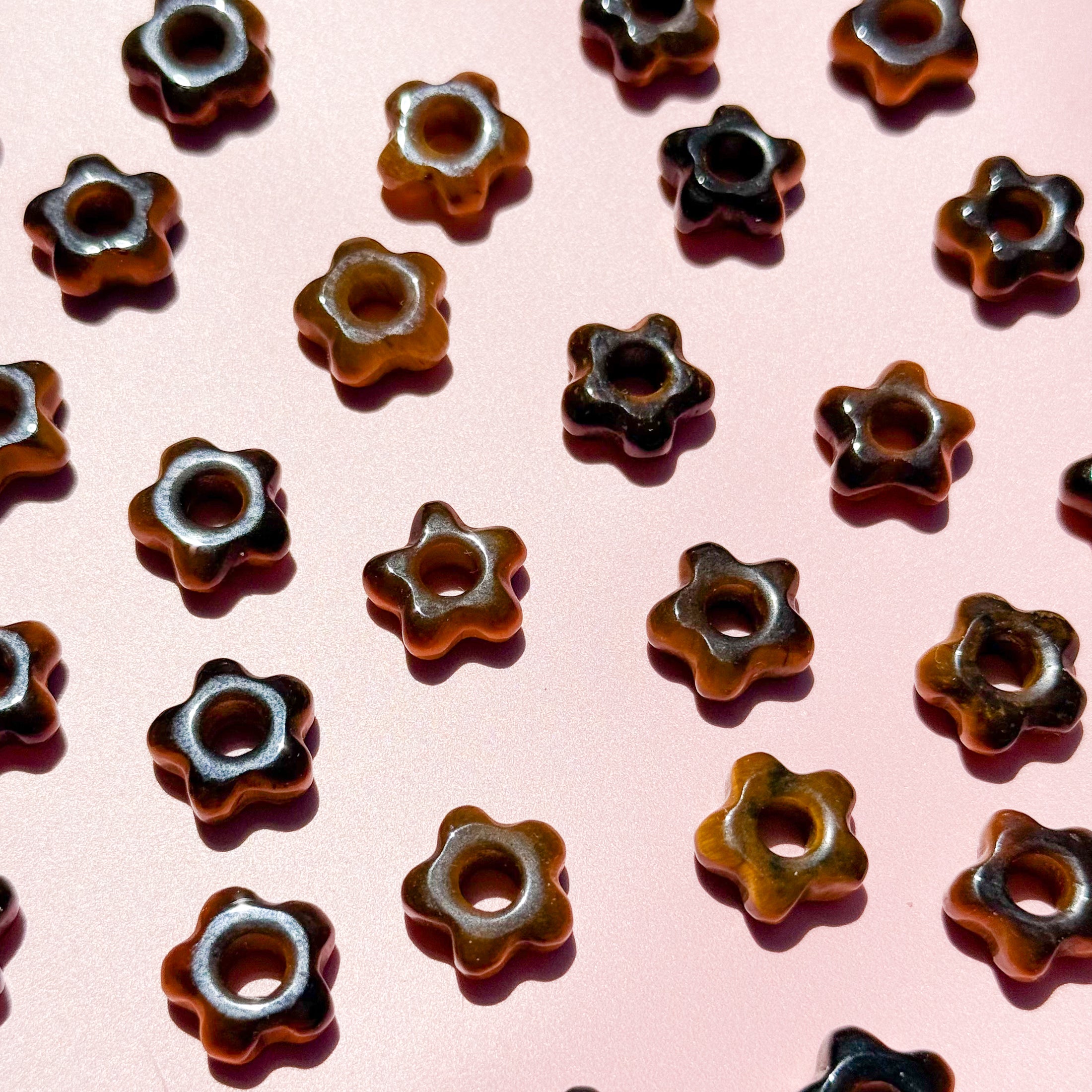 Tiger Eye Flower Donut
