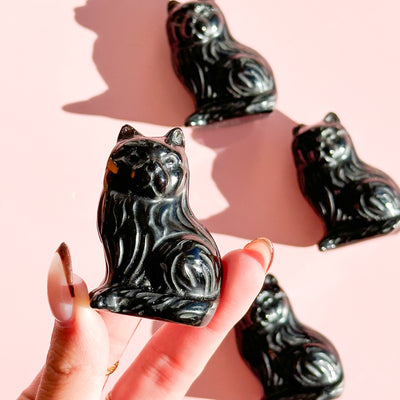 Black Obsidian Cat