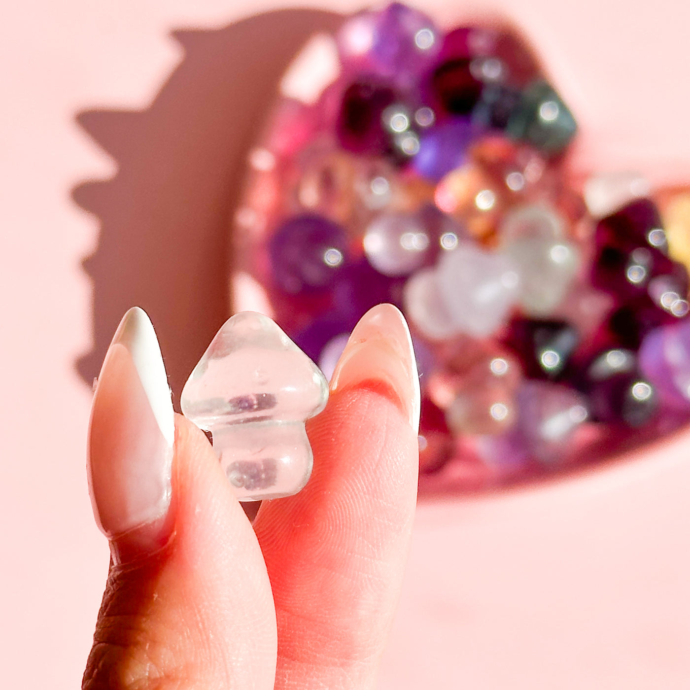 Fluorite Mini Mushroom