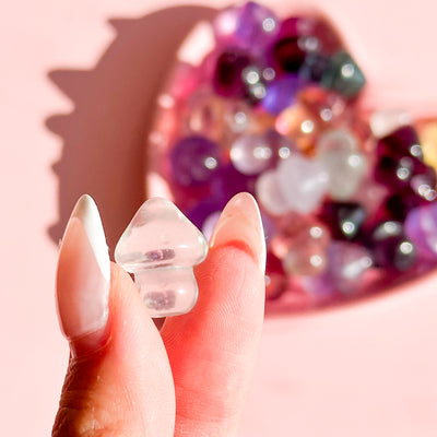 Fluorite Mini Mushroom