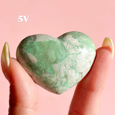 Lucin Variscite Heart
