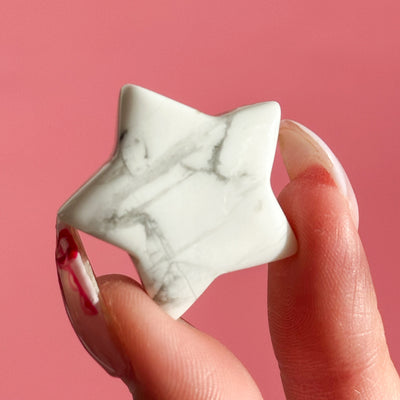 Howlite Star
