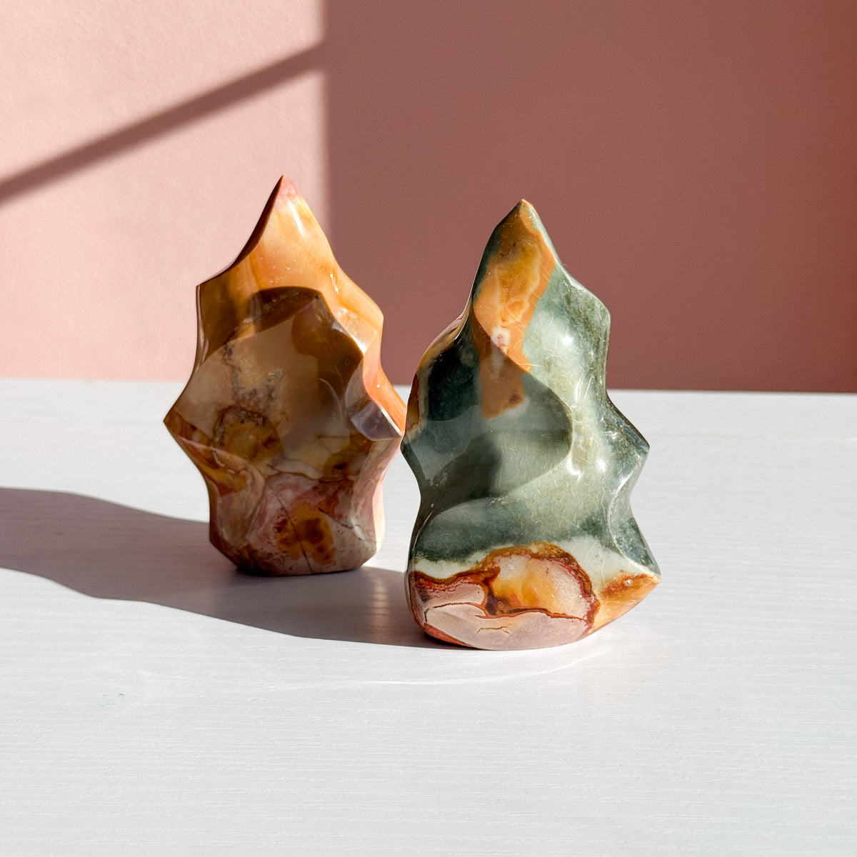 Polychrome Jasper Flame