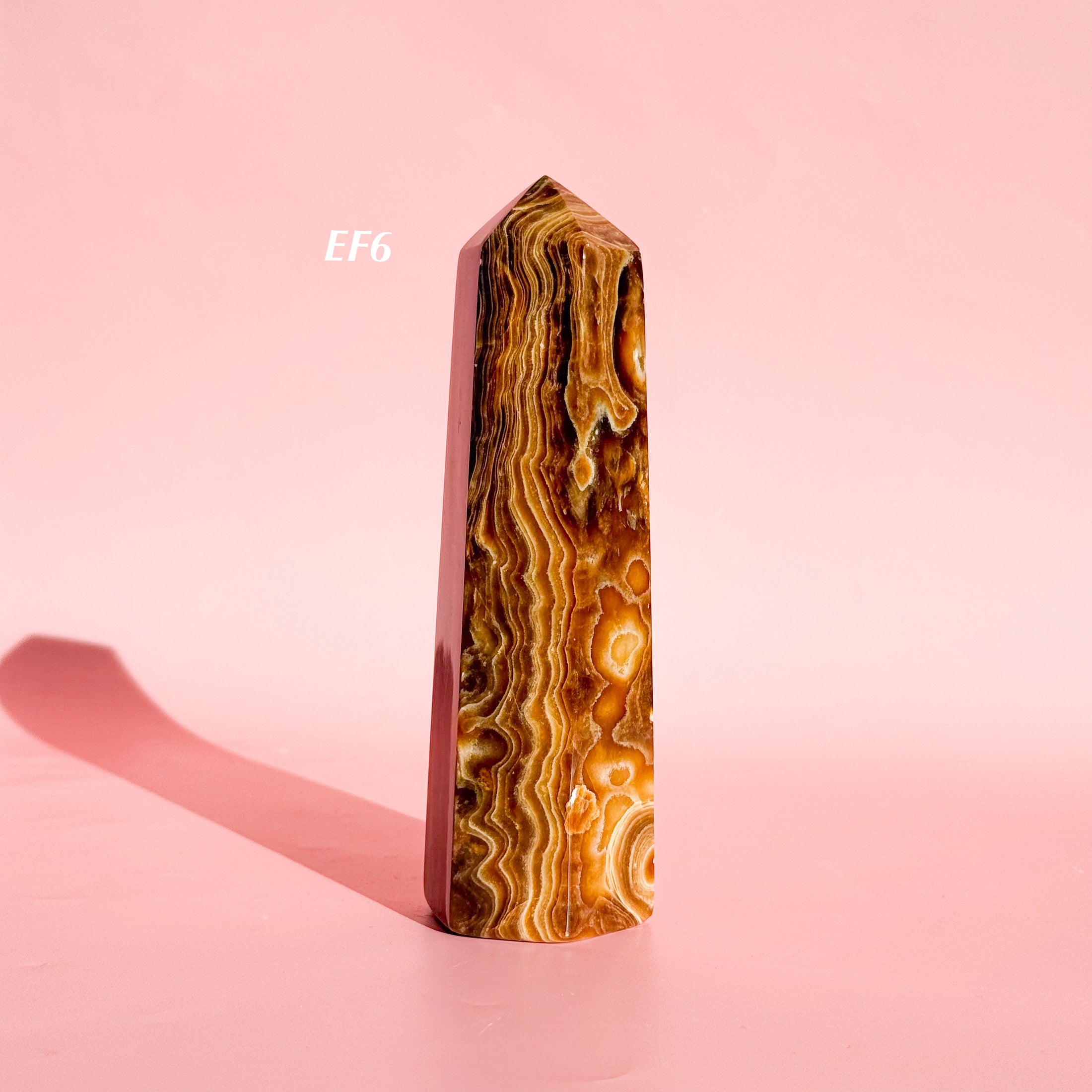 Chocolate Calcite Tower