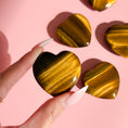 Load image into Gallery viewer, Tiger Eye Heart
